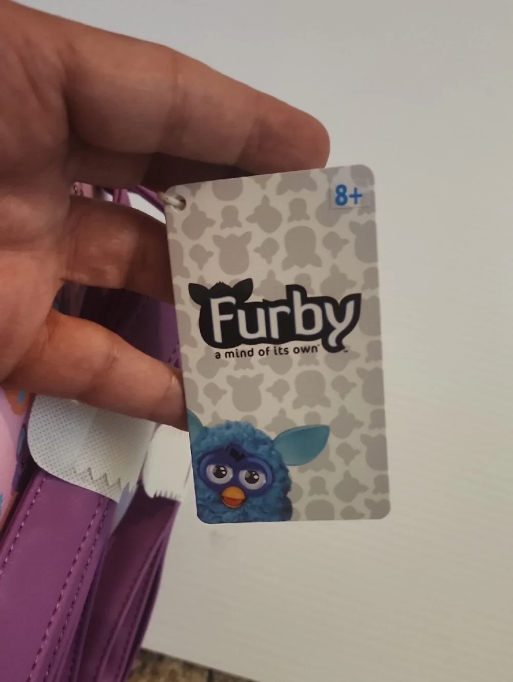 Loungefly  Furby Patterned Pink Mini Backpack. NWT